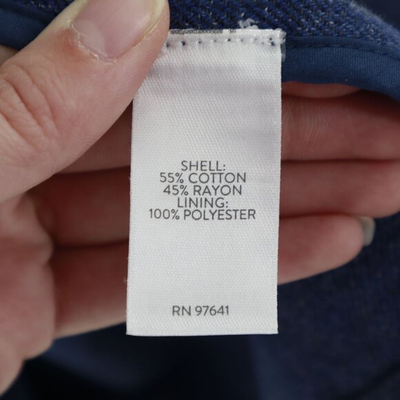 Women's Blue Blazer - Picture 4 of 15